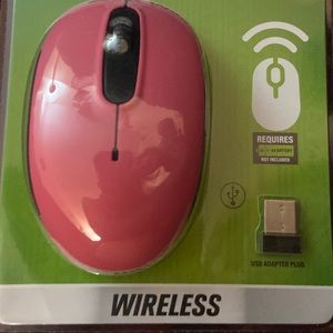 USB mouse pink
